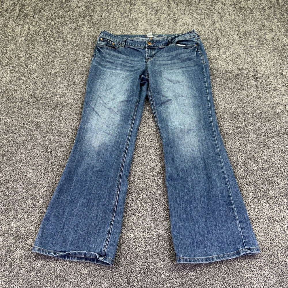 Maurice Jeans Womens 15/16 Blue Denim Bootcut